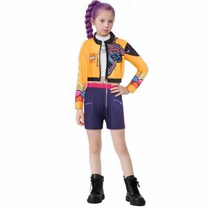 lot 6082 image: Rumi Costume Kids,Girls Kpop Halloween Cosplay 3-4Y
