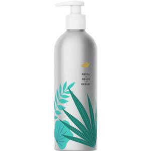 lot 6085 image: Aluminum Shower Dispenser Bottle with Pump, Body Wash, Lotion, Shampoo, Conditioner, Ideal for Concentrate Refill, Silver, 16.9 oz