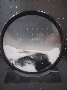 lot 6096 image: Sand Art Storm Glass Weather Predictor