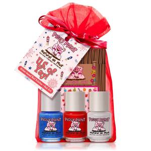 lot 6099 image: PIGGY PAINT 100% Non-toxic Girls Nail Polish - Safe, Chemical Free Low Odor for Kids, U.S. of YAY