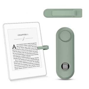 lot 6110 image: Inncarvs Remote Page Turner for Kindle Reading Accessories, Clicke for iPad iPhone Android Tablets E-Book Reading Noels, Camera Remote Shutter Selfie Controller, Green