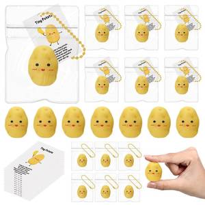 lot 6117 image: Wettarn 30 Sets Potato Stress Balls with Inspirational Cards Bulk Employee Appreciation Gift Funny Stress Relief Keychain for Coworker Teacher Nurse Social Worker Volunteer Administrative Professional