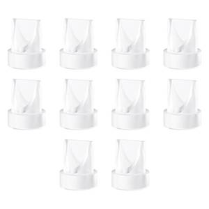 lot 12340 image: TOVVILD 10PCS Duckbill Valves Compatible with Momcozy M5M6V1V1 ProV2V2 Pro, Breast Pump Replacement Parts Accessories for Momcozy Pump,10PCS