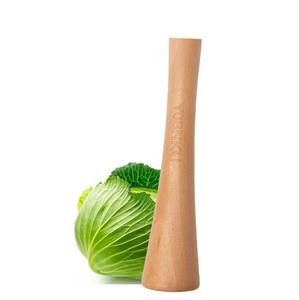 lot 14253 image: 12 Sauerkraut Pounder Natural Beech Wood smasher for Fermentation Crocks and Mason Jars - Cabbage Tamper Fermenting Food Tool