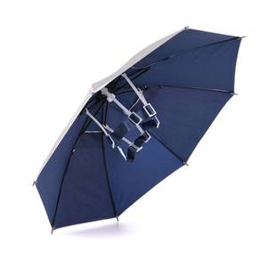 lot 14265 image: Ailelan Umbrella Hat, 25 Inches Head Umbrella for Adults and Kids, Fishing Golf Gardening Sunshade Outdoor Headwear