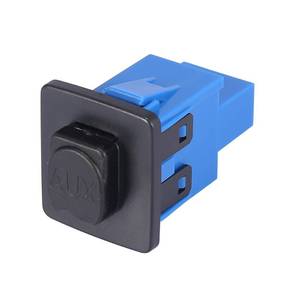 lot 16335 image: X AUTOHAUX 39112-TR0-A01 Car Auxiliary Plug Port Socket Aux Port Replacement for Honda Civic 2012