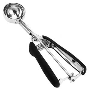 lot 16416 image: Ice Cream Scoop, 188 Stainless Steel Cookie Scoop, Cookie Scoops for Baking, 2 Tbsp 30 ml 1 oz Cookie Dough Scoop, Ice Cream Scooper with Trigger Release, Cookie Scooper for Baking