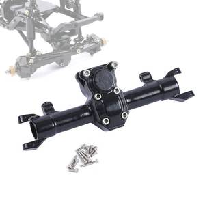 lot 16417 image: RZXYLRC Alloy Front Axle Housing for Axial SCX24 90081 Deadbolt AXI00001 C10 124 RC Crawler Upgrades (Front)