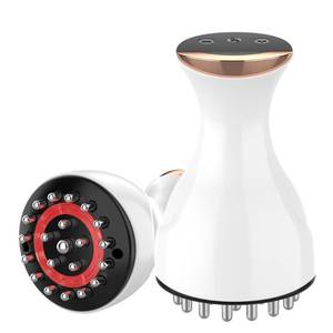 lot 18181 image: Lymphatic Drainage Massager, 35-Speed 4-in-1 Portable Lymphatic Drainage Tool Body Sculpting Machine Suitable for Abdomen, Arms, Back & Legs, Heat & Vibration Promotes Circulation sculptigue(white)