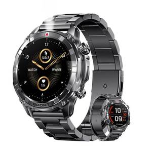 lot 18194 image: Ynwinste Smart Watches for Men with Bluetooth&Flashlight,1.52 IP68 Waterpro Mens Smart Watch,500mAh 100 Sport Modes with Heart RateSleep Monitor Fitness Trackers Compatible Android iOS(2 Straps)