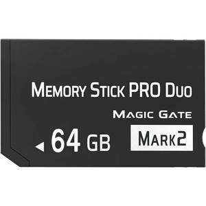 lot 18208 image: High-Performance 64GB Memory Stick Pro Duo MARK2 �� Seamless Compatibility with PSP100020003000, Cyber-Shot DSC, DSLR & Handycam