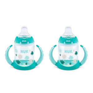 lot 19246 image: NUK Learner Cup, 5 Oz, 2-Pack, Clouds & Stars �� BPA Free, Spill Proof Sippy Cup