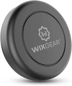 lot 20147 image: WixGear Universal Flat Stick On Dashboard Magnetic Car Mount Holder for Cell Phones and Mini Tablets with Fast Swift-Snap Technology - Extra Slim
