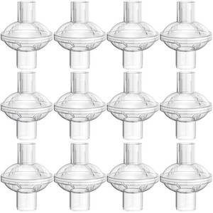 lot 20148 image: 12-pack CPAP Inline Filter, Universal Inline CPAP Filter Compatible with BiPAP Machines ResMed,Dreamstation Standard, Any CACP Machine Size 22mm and 25mm Tube
