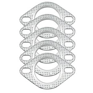lot 20162 image: 2-Bolt 2.36inch 60mm Exhaust Flange Gasket for Turbo Manifold Header DownDump Pipe Flange, High Temperature Exhaust Gasket 4 PCS