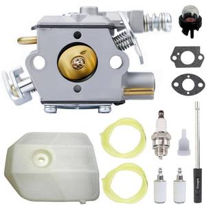lot 20168 image: Zqqalitize 309376002 Carburetor kit for Ryobi RY3714 RY3716 37cc RY3818 38CC 2 Cycle Gas Chainsaw Replace 308054203