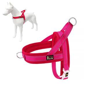 lot 20175 image: Plutus Pet No Pull Dog Harness with Breathable Mesh Padded, Adjustable Reflective Escape Proof Dog Harness, Quick Fit Dog Vest Harness for Small Medium Large Dogs(XS, Pink) (NOT HARNESS, COLLAR ONLY)