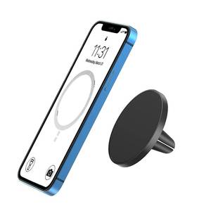 lot 4040 image: TechMatte MagGrip Car Vent Mount, Magnetic Air Vent Smartphone Holder for iPhone 17 16 15 14 13 12 Series