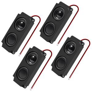 lot 4062 image: 4Pcs 5W 8 Ohm Speaker Double Cavity 5 Watt Mini Speaker Full-Range Advertising Machine Loudspeaker 3.3V 5V with JST-PH2.5mm 2 Pin Interface for Electronic Projects
