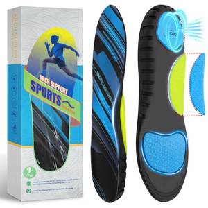 lot 4063 image: Adjustable Orthotic Insoles for Men & Women with Interchangeable 5mm & 7mm Arch Support Pads, Plantar Fasciitis Relief, Flat Feet, Achilles Tendonitis & Heel Pain, Shock Absorbing Comfort