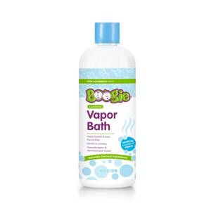 lot 4499 image: Boogie Bubbling Vapor Bath for Kids - 18 fl oz - Gentle & Calming Bubble Bath for Kids - Made with Natural Essential Oils - Mint Eucalyptus Scent - Baby Bathtime Essentials