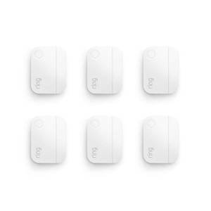 lot 4504 image: Ring Alarm Contact Sensor 6-Pack - 2nd Gen  Monitor 6 Doors or Windows  Instant Alerts  Approximately 3-Year Battery Life  Slim Design  Easy Installation  Base Station Required