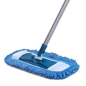lot 5327 image: TrueYee Dust Mop for Hardwood Floors with 57 Long Handle Wet & Dry Mops for Catching Pet Hair and Dust Bunny Microfiber Dust Mops for Vinyl, Wood, Tile, Laminate Flooring