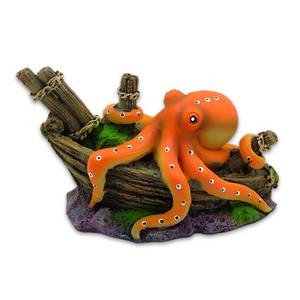 lot 6191 image: Xanadued Octopus Decor, Small Octopus Fish Tank Decorations, Aquarium Decorations Ideal Gift for Love Fish Farming