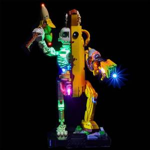 lot 6253 image: flashebrick LED Lighting Set for Lego Fortnite Peely Bone 77072 Light kit Building Model(NOT Included The Model Set, Only Light kit)