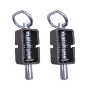 lot 10488 image: HABIIID 2 Pcs Universal Long Spring Latch Lock��Weld-On Spring Latch Assembly for Trailer