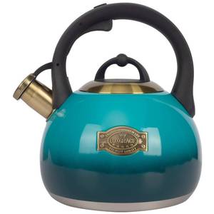 lot 11520 image: Tea Kettle Stovetop Whistling Kettle Teapot, Food Grade Stainless Steel Teakettle for Stove Top with Heat Proof Ergonomic Handle, 3.1 Quart Tea Pot