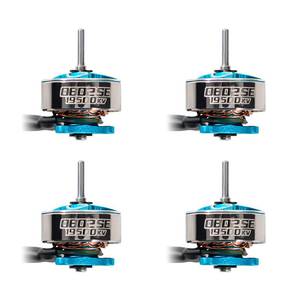 lot 12024 image: BETAFPV 4pcs 0802SE 19500KV 1S Brushless Motor Ultralight Weight 1S FPV RC Motor Compatible for 6575mm 1S Brushless Racing Whoop Drone Quadcopter Like Meteor Series FPV Drones-Iceblue