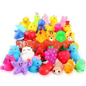 lot 12410 image: nobasco Squishies, 26 Pack Mochi Squishy Toys - Kawaii Cat Squishys Slow Rising Animals - Party Favors, Goodie Bag, Birthday Gifts, Mini Squishies Stress Reliever Toy