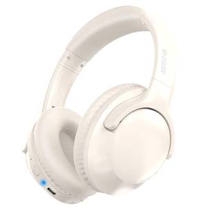 lot 14316 image: MIDOLA Bluetooth Headphones Over Ear 68H Playtime 6 EQ Wireless Headset with Microphone HiFi Stereo Foldable Lightweight Deep Bass for Travel Home Office Cellphone Milk White