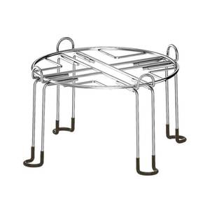 lot 14353 image: Water Filter Stand 6 Tall by 9 Wide Compatible with Berkey Big, Royal and Travel System, Countertop Stainless Steel Stand for Most Medium Gravity Fed Water Coolers