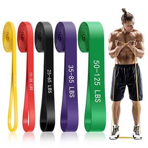 lot 14357 image: Pull Up Assistance Bands, 5-Level Resistance Bands for Working Out, Pull Up Bands for Men & Women, Exercise Bands for Full-Body Training, Fitness, Physical Therapy, Stretch Workout Bands at Home, Gym