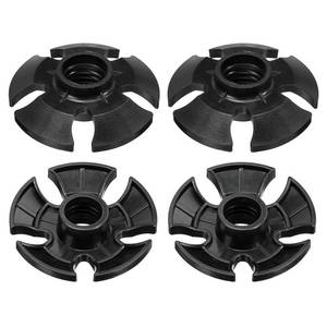 lot 14374 image: M METERXITY 4 Pack Trekking Pole Replacement Accessories - Trekking Pole Basket, Wear-Resistant, Apply to Mud Ski Outdoor Climbing (0.51 Inch Thread Dia, Black)