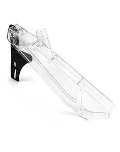 lot 15706 image: QWORK Table Saw Blade Guard Cover 7��10 Inch, Clear Safety Shield with Riving Knife for Woodworking, Cutting & Workshop Use