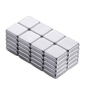 lot 16428 image: Strong Rare Earth Neodymium Magnets, Heavy Duty Bar Magnets for Industrial, Scientific, Lab, Office & Storage (10x10x3mm) 40Pack