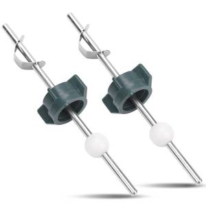 lot 16437 image: PEUTIER 2pcs Lavatory Pop Up Center Piece Assembly, Bathroom Drain Sink Parts Pivot Ball Rod Replacement Compatible with Price Pfister Pop Up Stopper and Other Popular Brands Replacement for PS2673
