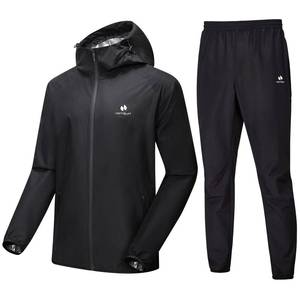 lot 16467 image: HOTSUIT Sauna Suit for Men Weight Loss Sweat Suit Boxing Exercise Sweat Sauna Jacket Pants L
