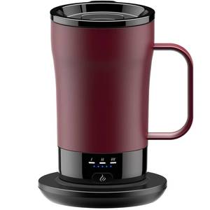 lot 18303 image: Self-Heating Coffee Mug, 14oz Heated Coffee Mug - Rechargeable Temperature Control Coffee Mug Keep Coffee Hot, Smart Mug Great Gift for Coffee Lovers & Slow Sippers
