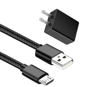 lot 18314 image: Wall Charger Power Cord Cable for Phonak Charger Case Combi BTERIC,Mini Charger BTERIC  4.9ft Braided Nylon Micro USB Cord  Not for Phonak LifeLumity Charge Case