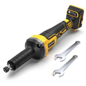 lot 19329 image: Cordless Die Grinder Compatible with Dewalt 20V Max Battery, Standard 14 Precision Chuck, 25000 RPM Brushless Motor for Rust Removal, Grinding, Polishing, Deburring (No Battery)