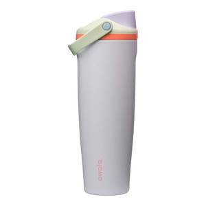 lot 19341 image: Owala FreeSip Sway Insulated Stainless Steel Water Bottle with Two-Way Spout, Built-In Straw and Bucket Handle, Made for Travel, School, and Sports, 40oz, BPA Free, Leak Proof, Beach House
