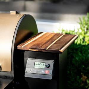 lot 19358 image: Magnetic Acacia Wood Cutting Board - Compatible With Traeger Pro And Ironwood Pellet Grills Fits Pro Models 22, 575, 34, 780 And Ironwood 650 And 885