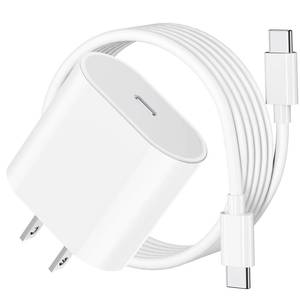 lot 20234 image: 20W USB C Fast Charger for iPad Pro 1312.911 inch, iPad A1610th Generation, iPad Air 1113 inch5th4th, iPad mini 6th7th, iPad Charger Fast Charging Block with 6.6ft USB C to C Charger Cable
