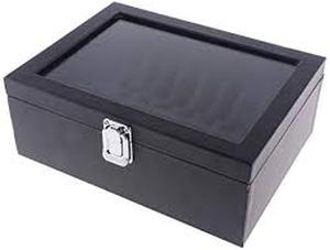 lot 3224 image: Black jewelry Box