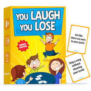 lot 18225 image: You Laugh You Lose Family Edition Party Game Missing hour glass