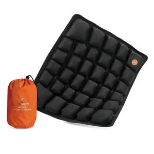 lot 3268 image: ERGOOCUSHION Inflatable Seat Cushion for Airplane & Travel �� Portable Inflatable Pad with Built-in Pump, Adjustable Firmness, Tailbone & Back Pain Support, Carry Bag Included